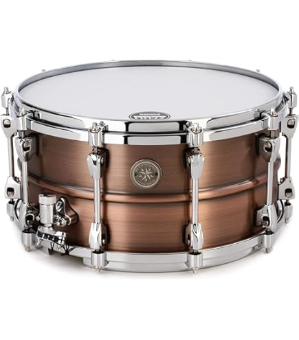 サムオさま Amazon.com: Tama S.L.P. Expressive Hammered Steel Snare Drum - 6